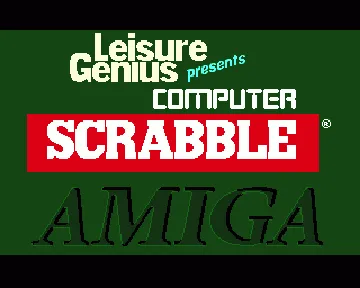 Computer Scrabble Deluxe screen shot title